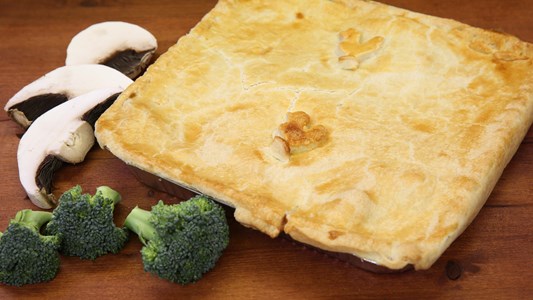 Large Homemade Chicken Pie