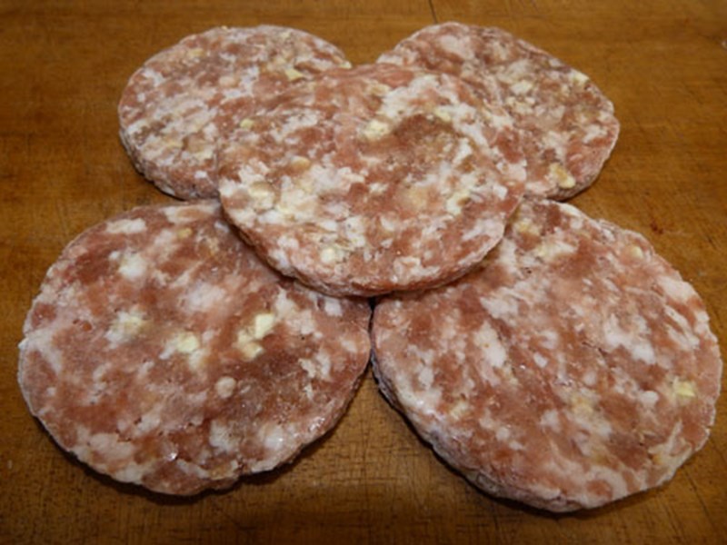 Pork and Apple Burgers